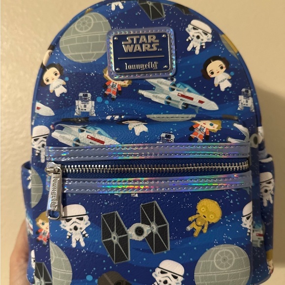 Loungefly Other - Loungefly Star Wars Blue Mini Backpack
